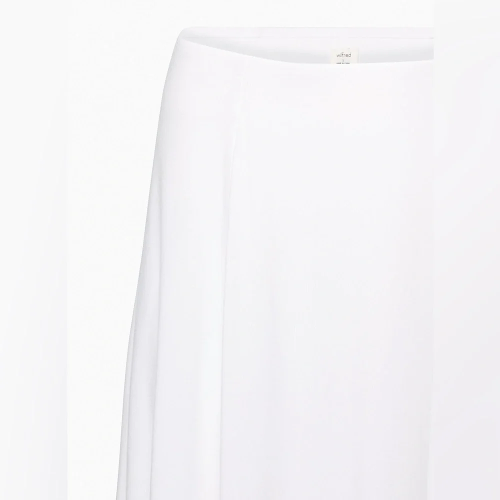 Aritzia | Wilfred‎ beach Midi Skirt with slit size M WHITE - Picture 4 of 7